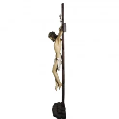 Palais du Rosaire Crucifix en résine à poser de 106 cm^ Crucifix Résine | Statue De Grande Taille