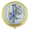 Palais du Rosaire Custode avec la croix Pax 5,5 x 5,5cm^ Custode