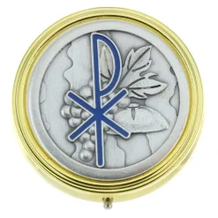 Palais du Rosaire Custode avec la croix Pax 5,5 x 5,5cm^ Custode