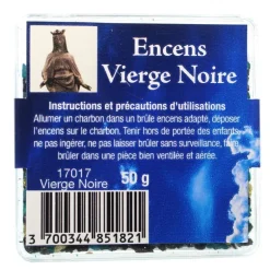 Palais du Rosaire Encens en grains de le Vierge Noire de 50g^ Encens En Grains