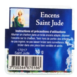 Palais du Rosaire Encens en grains de Saint Jude de 50g^ Encens En Grains