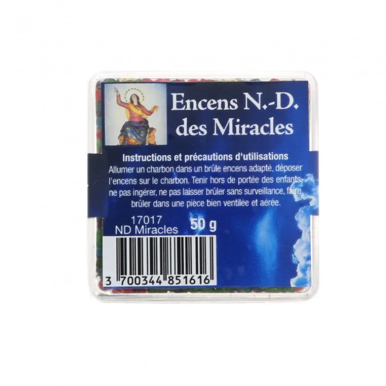 Palais du Rosaire Encens en grains Notre Dame des Miracles 50g^ Encens En Grains