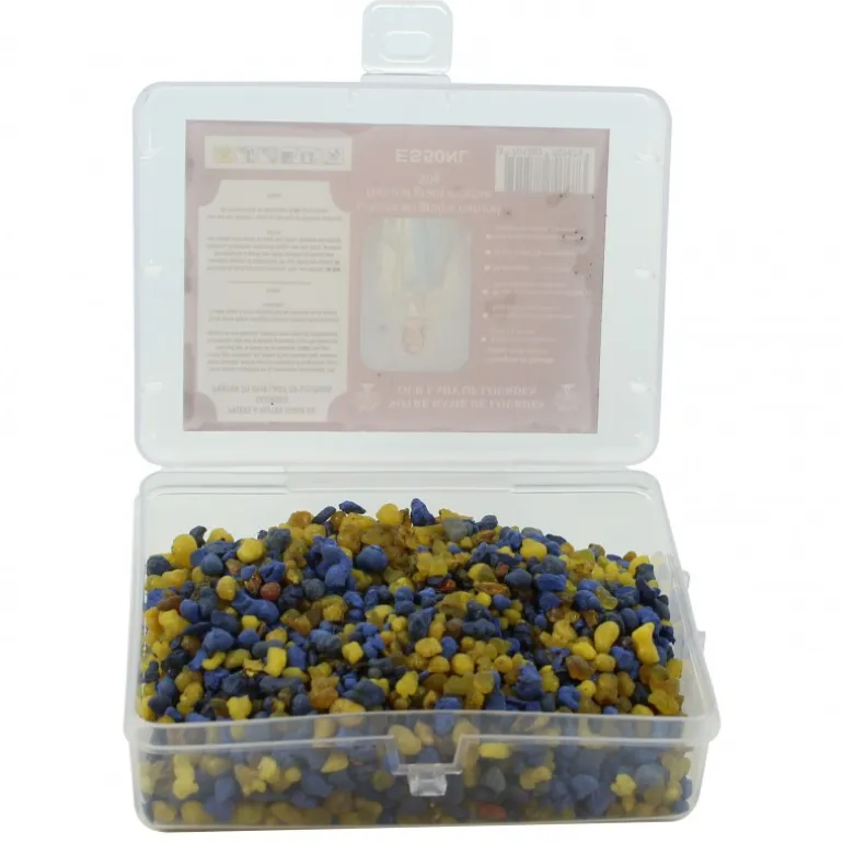 Palais du Rosaire Encens Naturel en Grains de Notre-Dame de Lourdes avec prière - Boîte 50g^ Encens En Grains