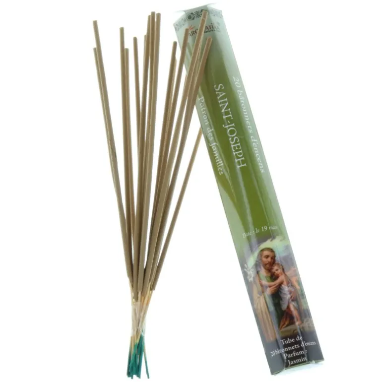 Palais du Rosaire Encens religieux de Saint Joseph, 20 bâtonnets^ Encens En Bâtonnets