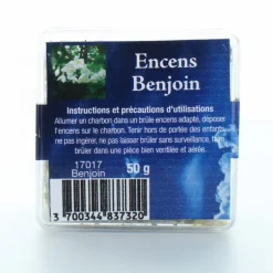 Palais du Rosaire Encens religieux en grains, parfum Benjoin, 50g^ Encens En Grains