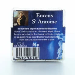 Palais du Rosaire Encens religieux en grains de Saint Antoine, 50g^ Encens En Grains