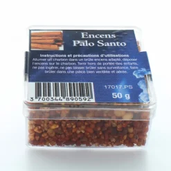 Palais du Rosaire Encens religieux en grains, de purification Palo Santo, 50g^ Encens En Grains