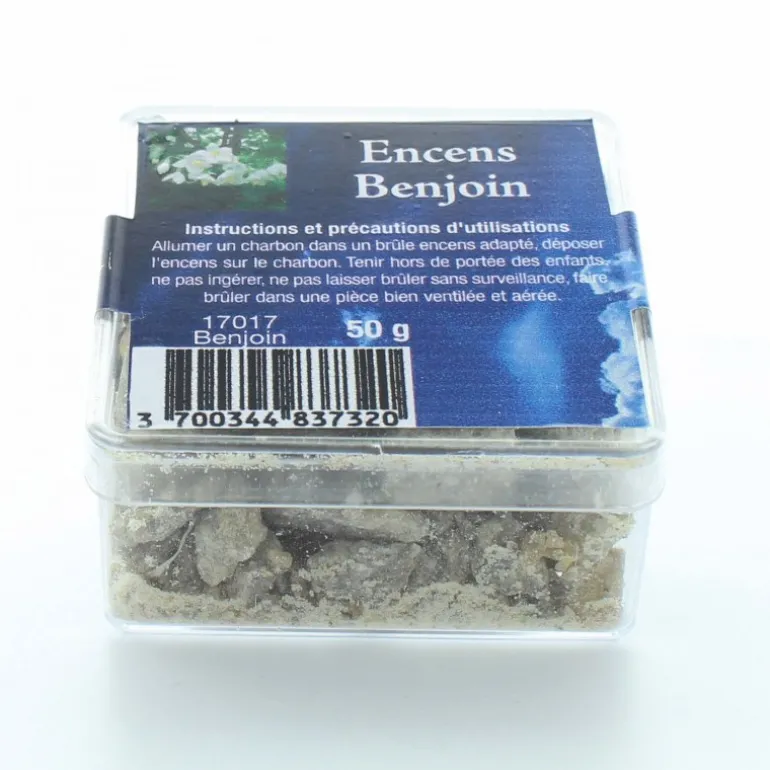 Palais du Rosaire Encens religieux en grains, parfum Benjoin, 50g^ Encens En Grains