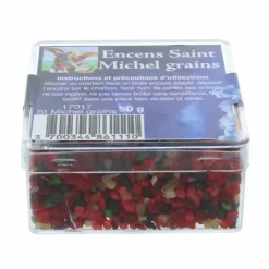 Palais du Rosaire Encens religieux en grains de Saint Michel, 50gr^ Encens En Grains