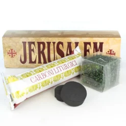 Palais du Rosaire Encens religieux fragrance Nard 35g et 10 charbons^ Encens En Grains