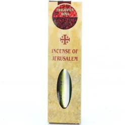 Palais du Rosaire Encens religieux fragrance rose 35g et 10 charbons^ Encens En Grains