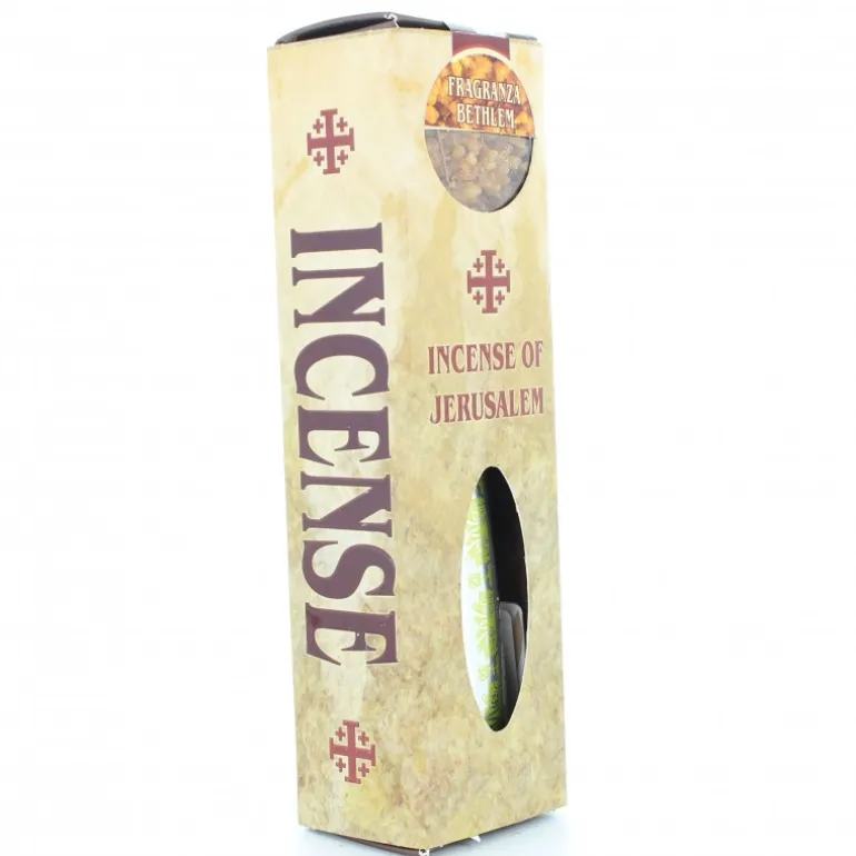 Palais du Rosaire Encens religieux fragrance Bethléem 35g et 10 charbons^ Encens En Grains