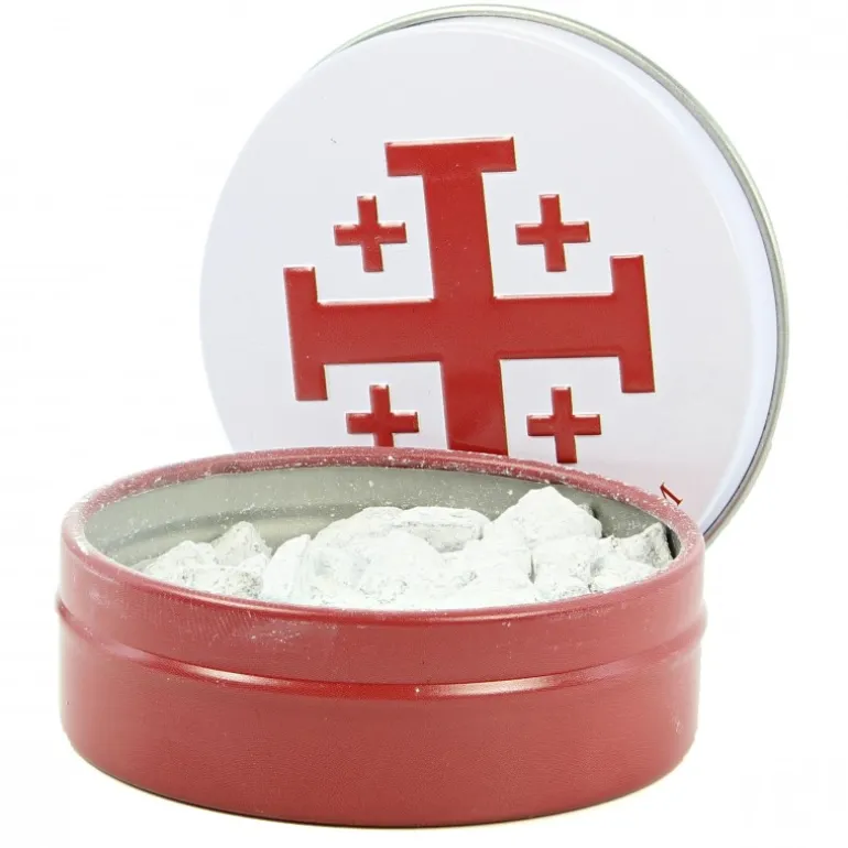Palais du Rosaire Encens religieux fragrance Myrrhe 30g en grains avec boîte métallique^ Encens En Grains