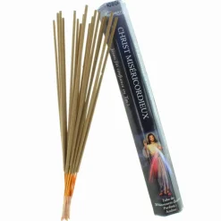 Palais du Rosaire Encens religieux Jésus Miséricordieux 20 bâtonnets^ Encens En Bâtonnets