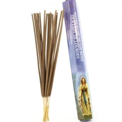 Palais du Rosaire Encens Religieux Notre Dame de Lourdes 20 bâtonnets Parfum Lavande^ Encens En Bâtonnets