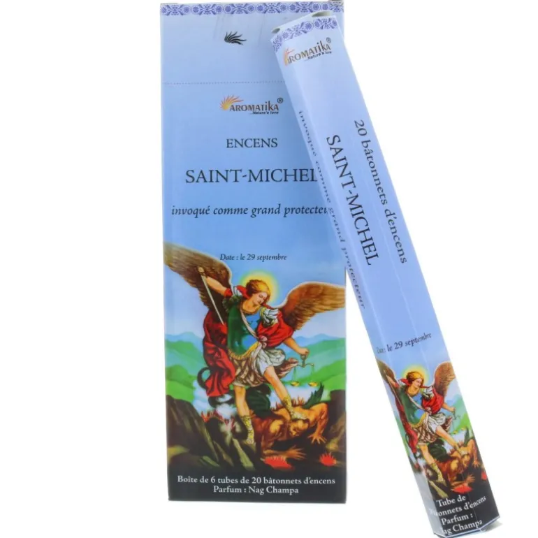Palais du Rosaire Encens religieux Saint Michel 20 bâtonnets^ Encens En Bâtonnets