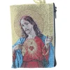 Palais du Rosaire Etui à Chapelet décoré du Scapulaire avec fil doré 10x7 cm^ Porte-Monnaie | Etui À Chapelet