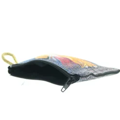 Palais du Rosaire Etui à Chapelet en fil doré 10x7 cm décoré du Christ Miséricordieux^ Porte-Monnaie | Etui À Chapelet