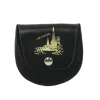 Palais du Rosaire Etui pour Chapelet en Cuir Noir Sanctuaire de Lourdes^ Etui À Chapelet