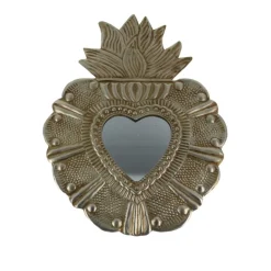 Palais du Rosaire Ex Voto avec miroir effet Bronze 36 cm^ Ex-Voto
