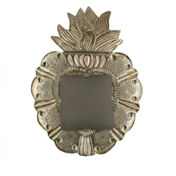 Palais du Rosaire Ex Voto avec miroir effet Bronze 36 cm^ Ex-Voto