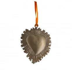 Palais du Rosaire Ex-voto coeur à suspendre 20 cm^ Ex-Voto | Cadre Religieux