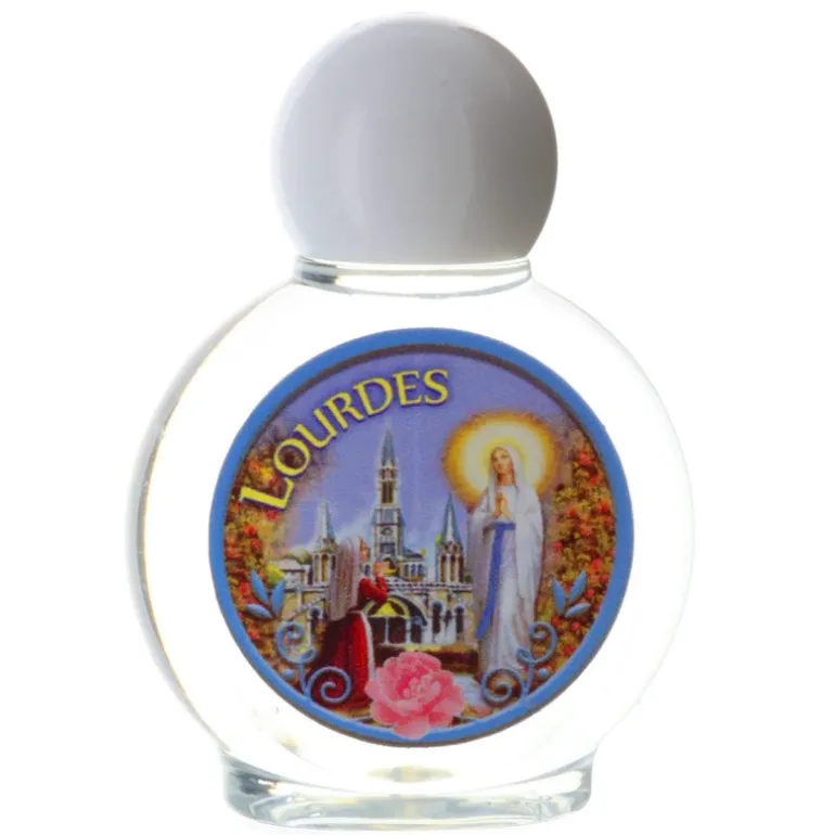Palais du Rosaire Flacon plastique avec 40ml d'eau de Lourdes^ Bouteille Eau De Lourdes