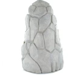 Palais du Rosaire Grotte décorée en résine 35 cm^ Statue De Notre Dame De Lourdes