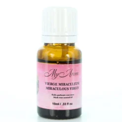 Palais du Rosaire Huile essentielle religieuse Vierge Miraculeuse parfumée à la Rose Musc 10ml^ Huile Religieuse