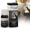 Palais du Rosaire Huile essentielle religieuse Sainte Rita parfum rose 10ml^ Huile Religieuse
