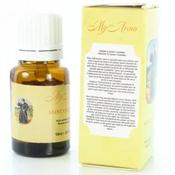 Palais du Rosaire Huile essentielle religieuse Saint Charbel parfumée benjoin 10ml^ Huile Religieuse