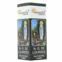 Palais du Rosaire Huile essentielle religieuse Notre Dame de Lourdes, à la lavande 10ml^ Huile Religieuse