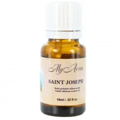 Palais du Rosaire Huile essentielle religieuse de Saint Joseph, parfum oliban vanille 10ml^ Huile Religieuse