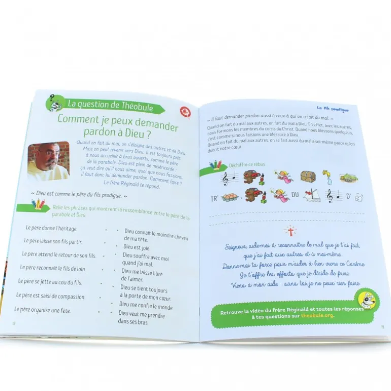 Palais du Rosaire Je prépare Pâques avec Théobule^Enfant Livre Pour Enfant | Livre De Prière