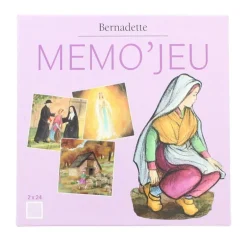 Palais du Rosaire Jeu "mémory" avec Bernadette Soubirous^ Image Religieuse