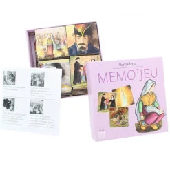 Palais du Rosaire Jeu "mémory" avec Bernadette Soubirous^ Image Religieuse