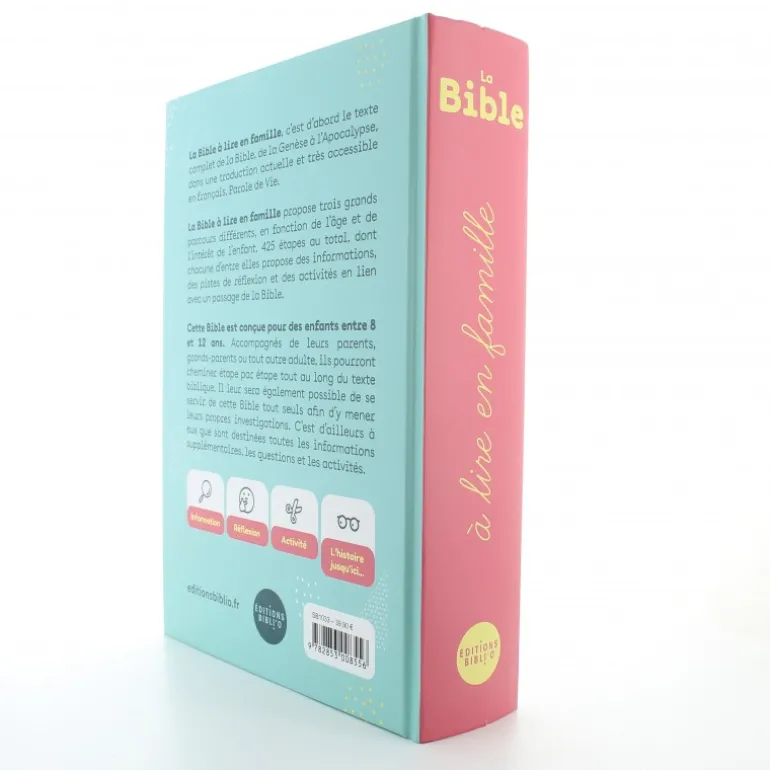 Palais du Rosaire La Bible à lire en famille Parole de vie^ Bible Catholique | Livre De Prière