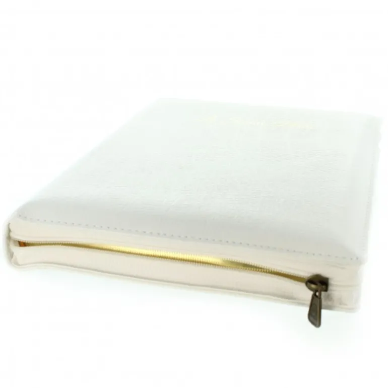 Palais du Rosaire La Sainte Bible - Gros Caractères - Bible Segond 1910 - Couverture simili cuir - Zipper - Tranche or - Onglets^ Bible Catholique | Livre De Prière
