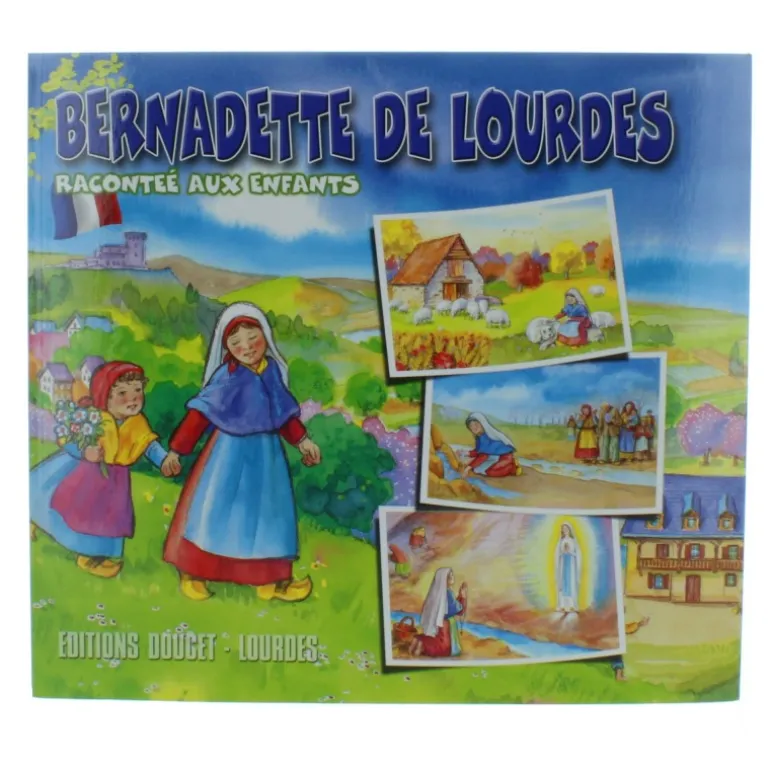 Palais du Rosaire Livre de Bernadette de Lourdes pour enfants^Enfant Livre Pour Enfant