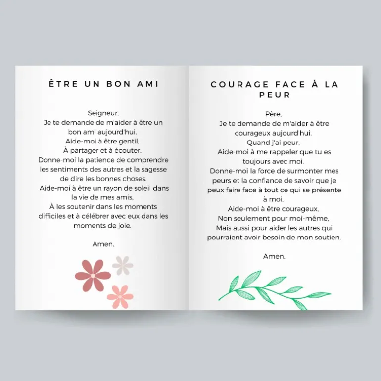 Palais du Rosaire Livre de Prières pour les enfants : Initiation à la conversation avec Dieu (Téléchargeable)^ Livre Virtuel