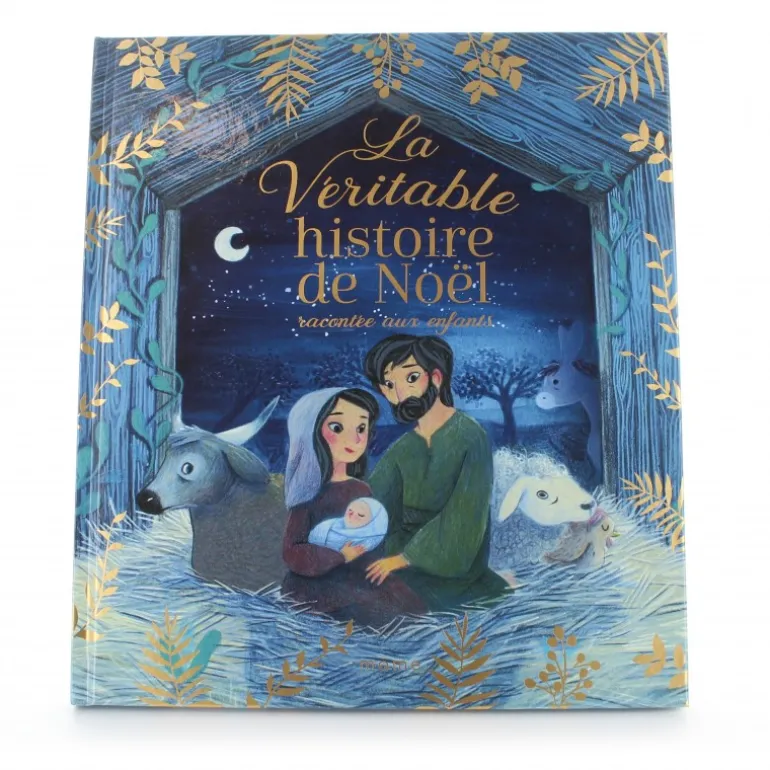 Palais du Rosaire Livre La véritable histoire de Noël racontée aux enfants^Enfant Décoration De Noël | Livre Pour Enfant