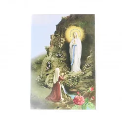 Palais du Rosaire Livret du saint Rosaire avec un chapelet blanc^ Livre De Prière