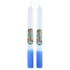 Palais du Rosaire Lot de 2 bougies Apparition de Lourdes 19 cm^ Bougie De Dévotion