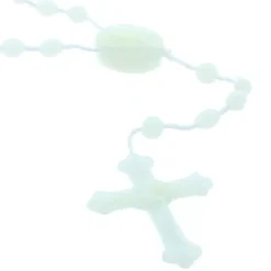 Palais du Rosaire Lot de 4 chapelets lumineux en plastique^Enfant Chapelet Pour Enfant | Chapelet Lumineux