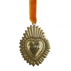 Palais du Rosaire Lot de 3 Ex-voto à suspendre - Love, hope, joy - 8 cm^ Ex-Voto | Cadre Religieux