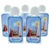 Palais du Rosaire Lot de 5 flacons de 80 ml plastique avec l'eau de Lourdes et Apparition de Lourdes^ Bouteille Eau De Lourdes