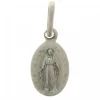 Palais du Rosaire Lot de 100 Médailles Miraculeuse en Métal Argenté 11mm^ Communion | Médaille Et Croix Métal