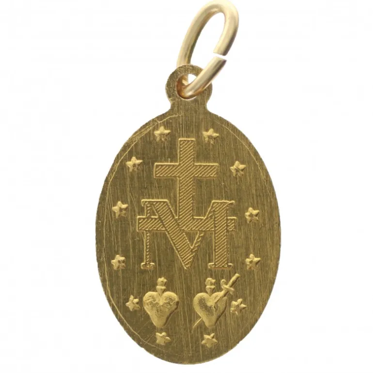 Palais du Rosaire Lot de 50 Médailles Miraculeuses Dorées^ Communion | Médaille Et Croix Métal