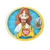 Palais du Rosaire Magnet Jesus Loves You en coeur avec l'Apparition de Lourdes^ Magnet