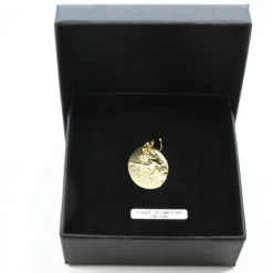 Palais du Rosaire Médaille Ange Semeur d'étoiles en Plaqué Or^ Médaille Et Croix Plaqué Or